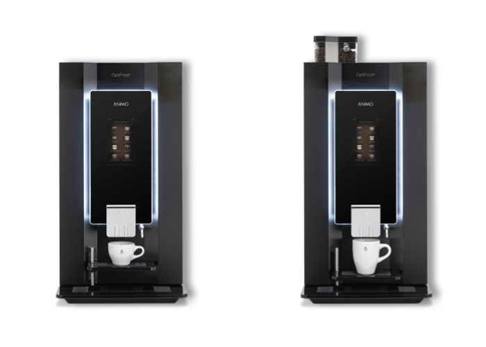 OptiFresh og OptiFresh Bean Kaffeautomater fra Animo